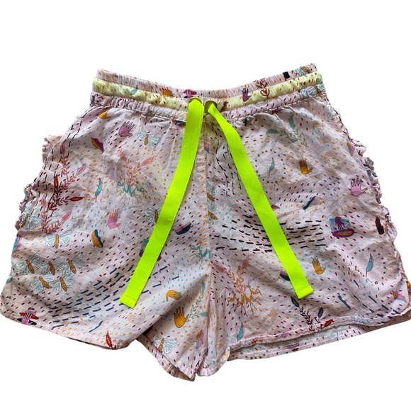 Anthropologie X Asha Eleven Sleep shorts cotton size medium - Picture 1 of 6
